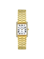 Case Gold Plated Stainless Steel Dial White Dial Black Roman Bracelet