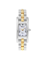 Case Yellow White Stainless Steel Dial White Dial Black Roman Bracelet