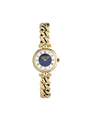 Case Gold Plated Stainless Steel Dial Opal Dial Black Roman Bracelet