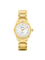 Case Gold Plated Stainless Steel Dial Mother of Pearl Dial Diamond Bracelet