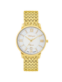 Case Gold Plated Stainless Steel Dial White Dial Champagne Roman Bracelet