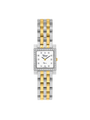 Case Two Tone Gold Plated Stainless Steel Dial White Dial Diamond Bracelet