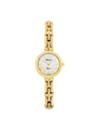 Case 9ct Gold Dial Silver Dial Champagne Roman Bracelet