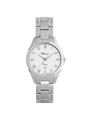 Case Stainless Steel Dial White Dial Silver Roman Bracelet